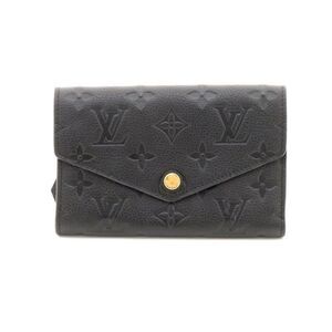 Louis Vuitton Portefeuille Curise Monogram Implant Black